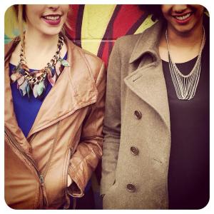 My wife and I were lucky enough to both be free the day of the shoot. Kiss kiss. 