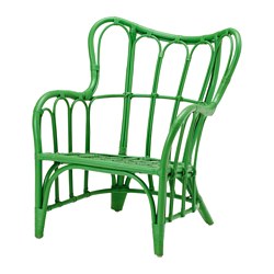 Kelly Green... or whatever shade, looks like a slam dunk to me in this retro shape that alludes to its exotic origins. Ikea, $79