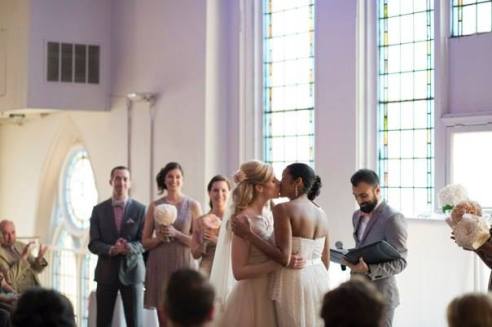 And the palette worked out perfectly, even with our bridal party, who all wore different variations of our colour scheme. Timeless, but so now. I love these photos as much a year later as I did on the day. But, I'm biased. 