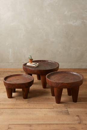 No doubt about these beauties. They are gorgeous and statement making. But not on a more modest budget. Harmattan Side Table $348.00 – $498.00