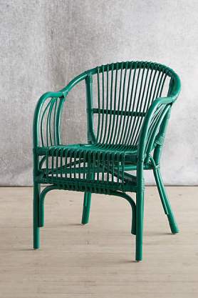 Anthro's Pari Rattan Chair $98.00. Why pay more?