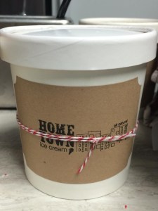 Hometown Ice Cream.