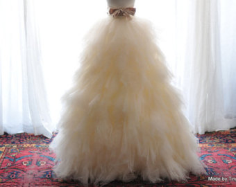 The bigger the skirt, the ... harder to get through a crowd. This cupcake dress was, surprisingly, the furthest thing from what I thought I'd want, but when I started trying on dresses, I found that these dresses really produced the lash-fluttering effect I'd been hoping for. Maybe all that time in dance costumes had an impact after all!