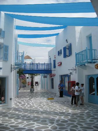 Streetscape, Santorini.