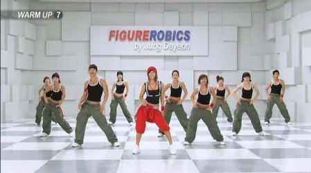 Looking a little like the extras from a Justin Timberlake video, these infinitely peppy and good looking workout folks made it very easy to forget the minutes rolling by. 